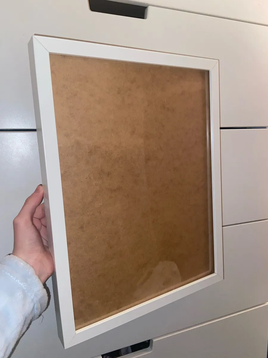 IKEA white photo frames x3 - 30x40cm - Image 2