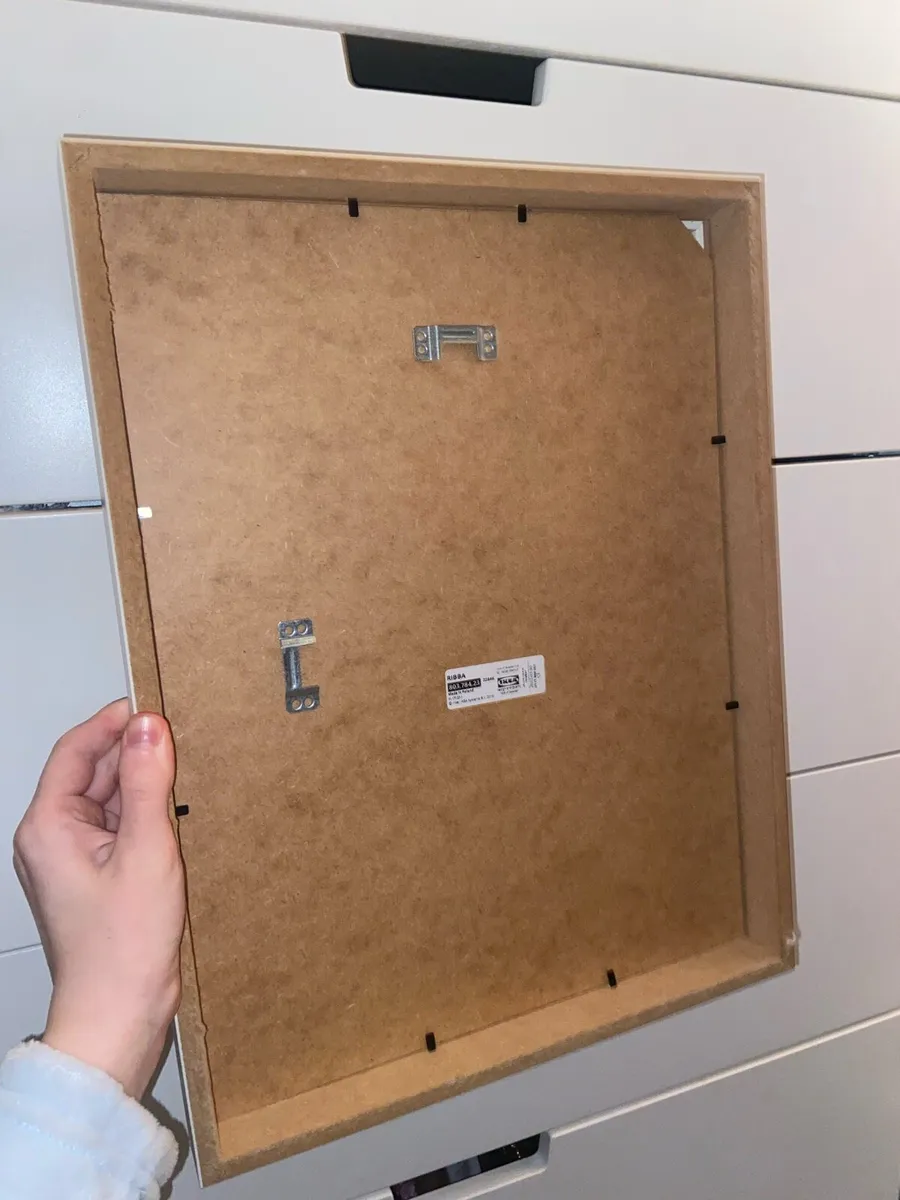 IKEA white photo frames x3 - 30x40cm - Image 3