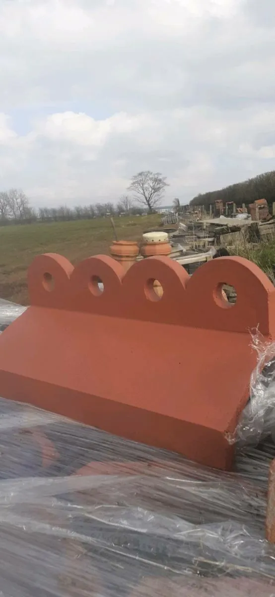 Bangor slates chimney pots floor ridge roof tiles - Image 3