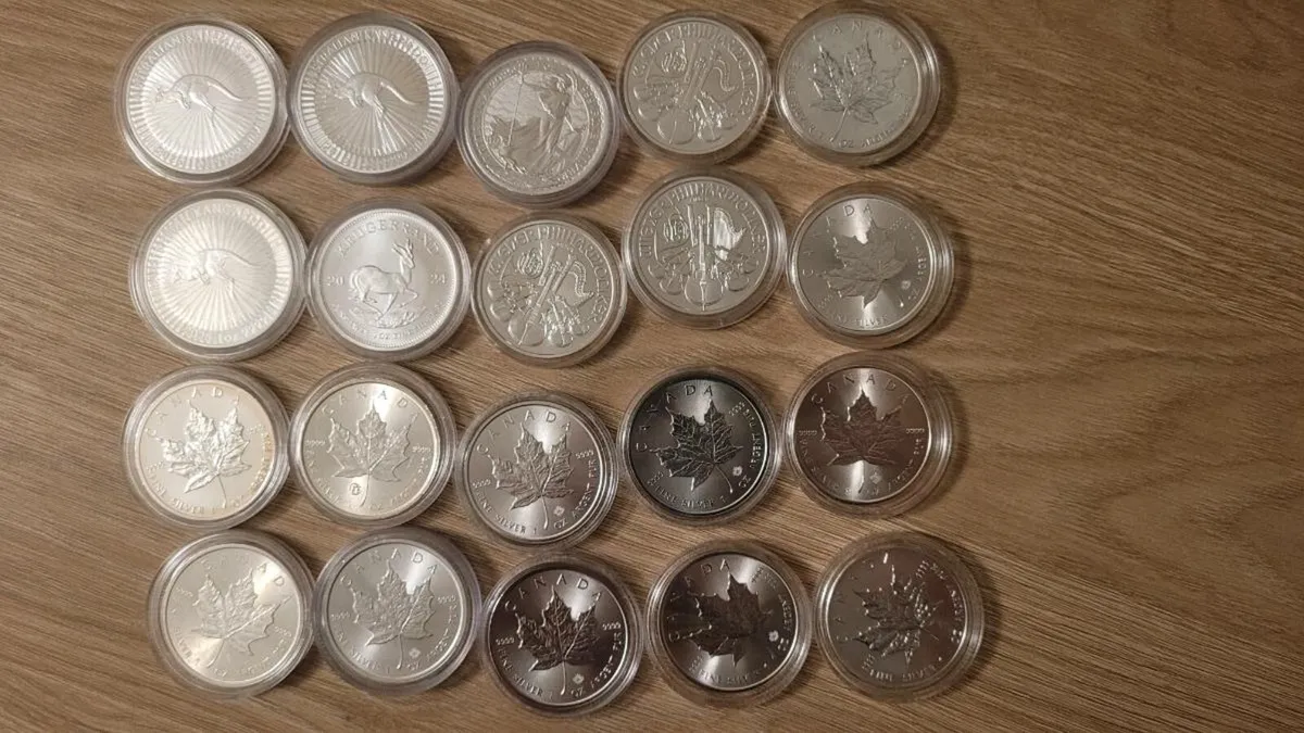 Silver coins - Image 1