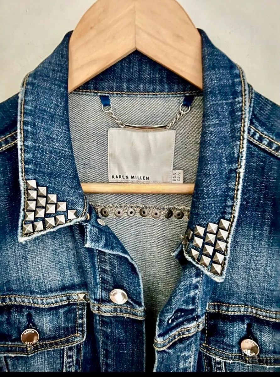 KAREN MILLEN denim jacket - Image 2