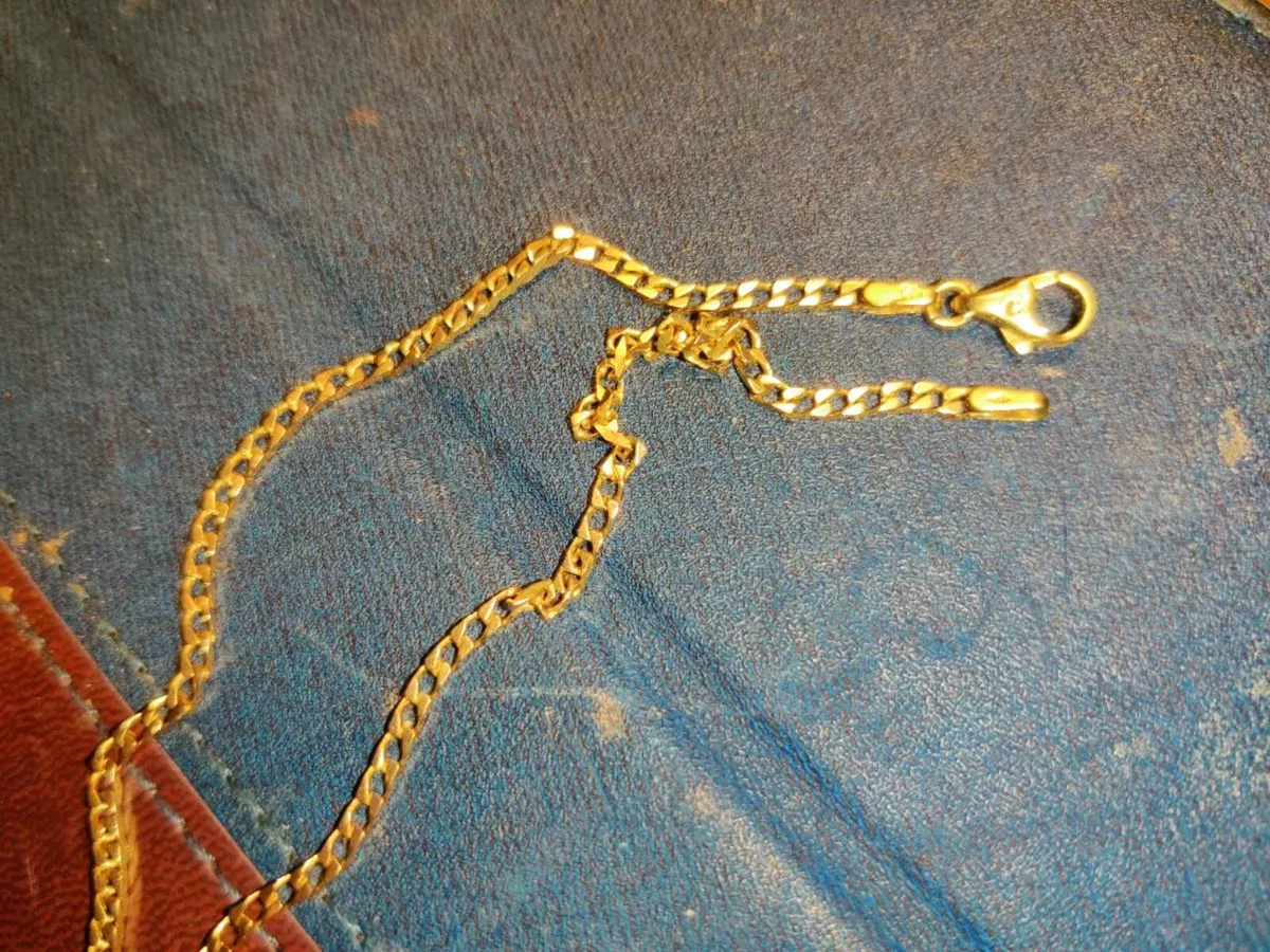 CUBAN STYLE, 9CT SOLID Gold 6.12g 20"Long Chain ! - Image 4
