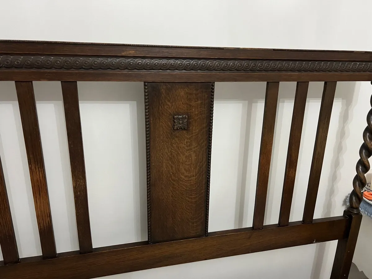 Antique Double bed - Image 3