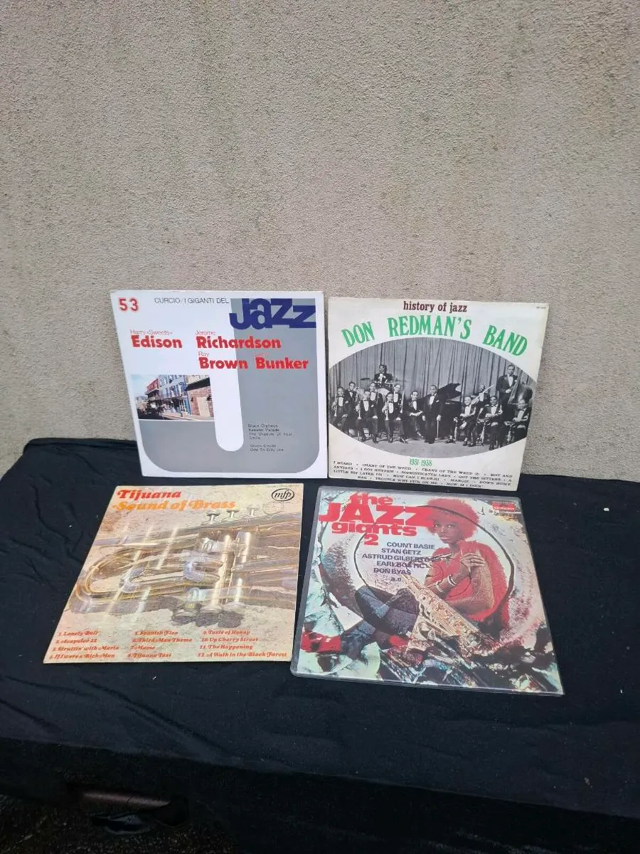 4 jazz vinyl lp