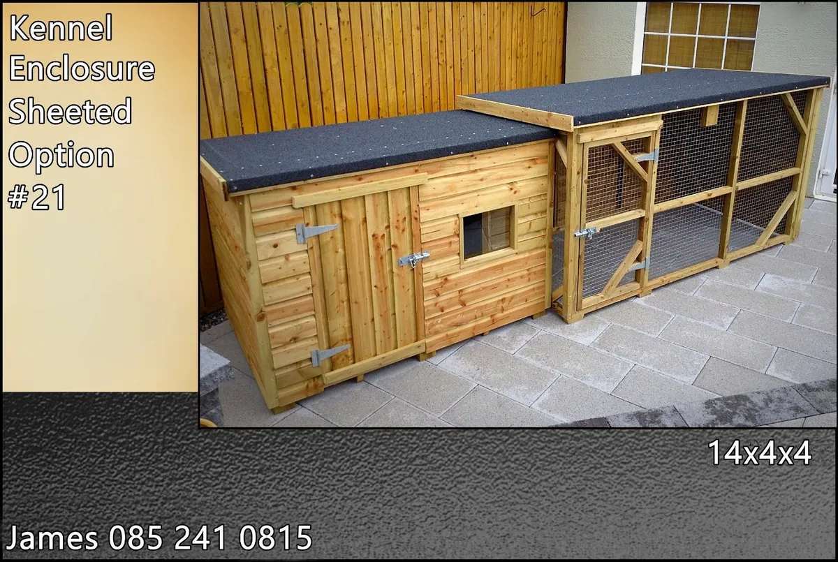 Dog Kennel & Enclosures Insulated - Image 1