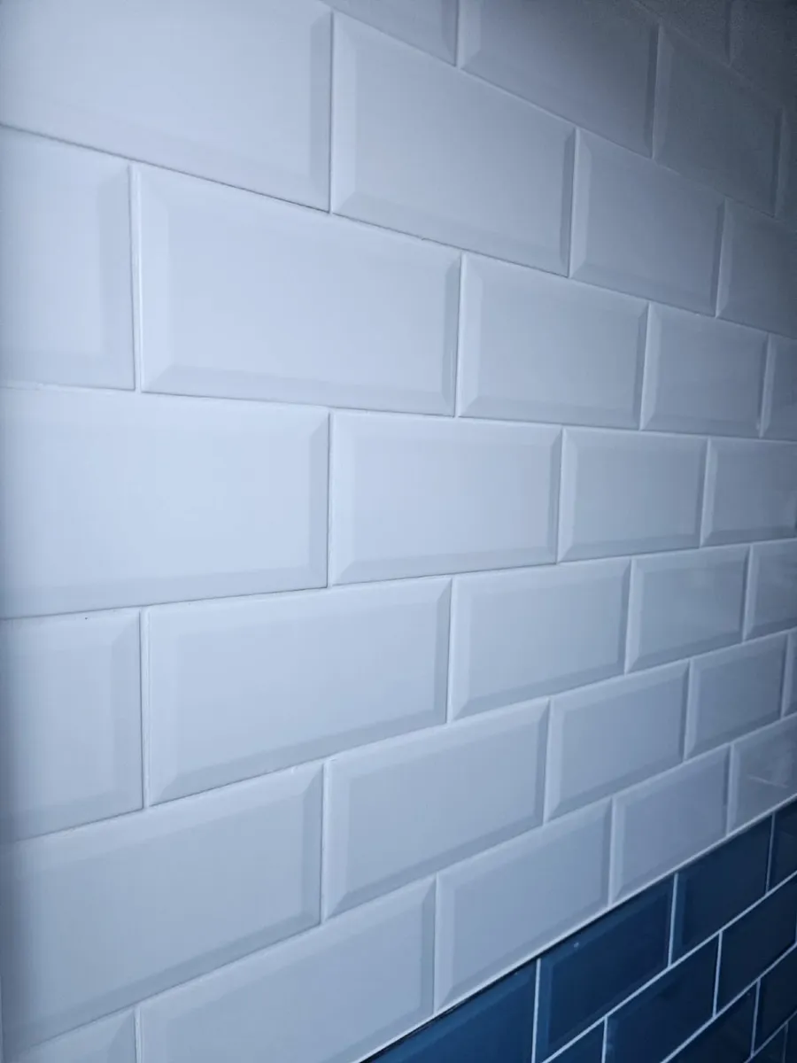 Subway white wall tiles - 4 boxes - Image 1