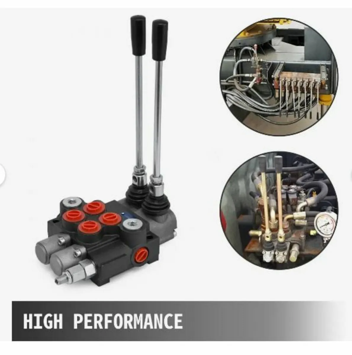 Hydraulic Valve 2 Spool Hydraulic Directional - Image 3