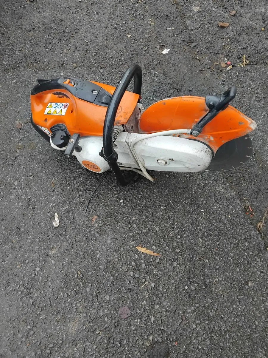 2021 sthil TS 410 consaw running very well - Image 1