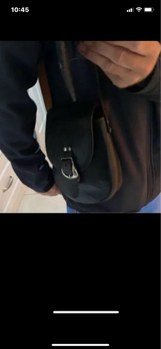 Vintage Leather Shoulder Bag - Image 2