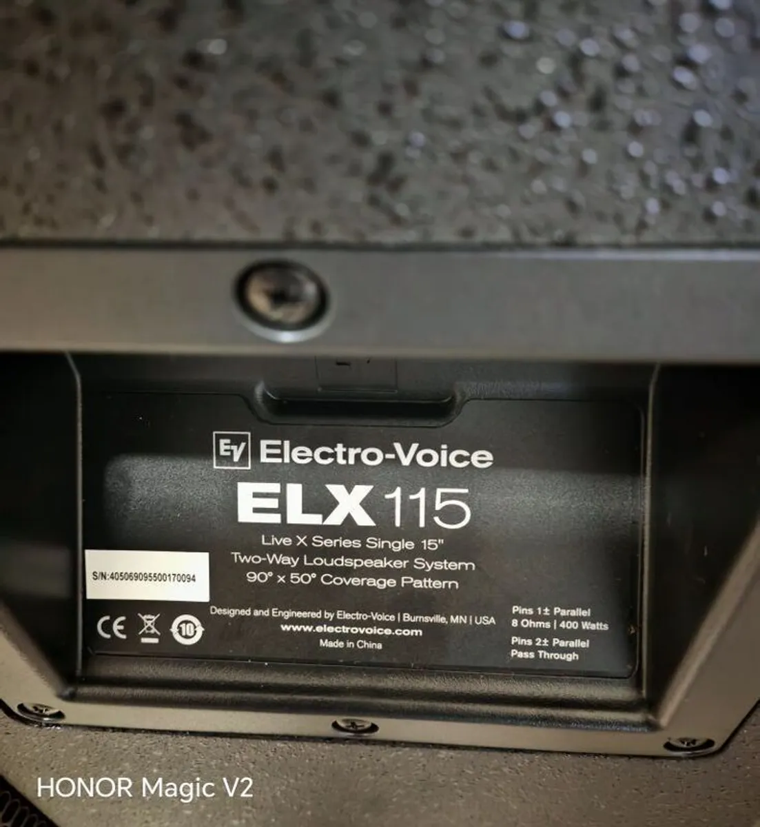 Ev passive speeker ELX115 400 walts - Image 2
