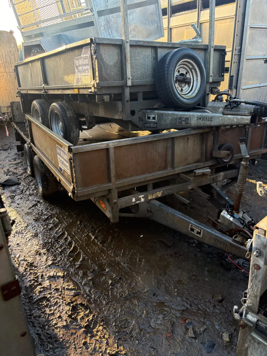 Ifor Williams 12x6’6  dropside trailer - Image 1