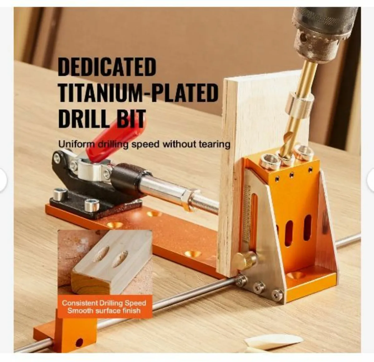 Pocket Hole Jig Kit, 34 Pcs Pocket Hole - Image 4