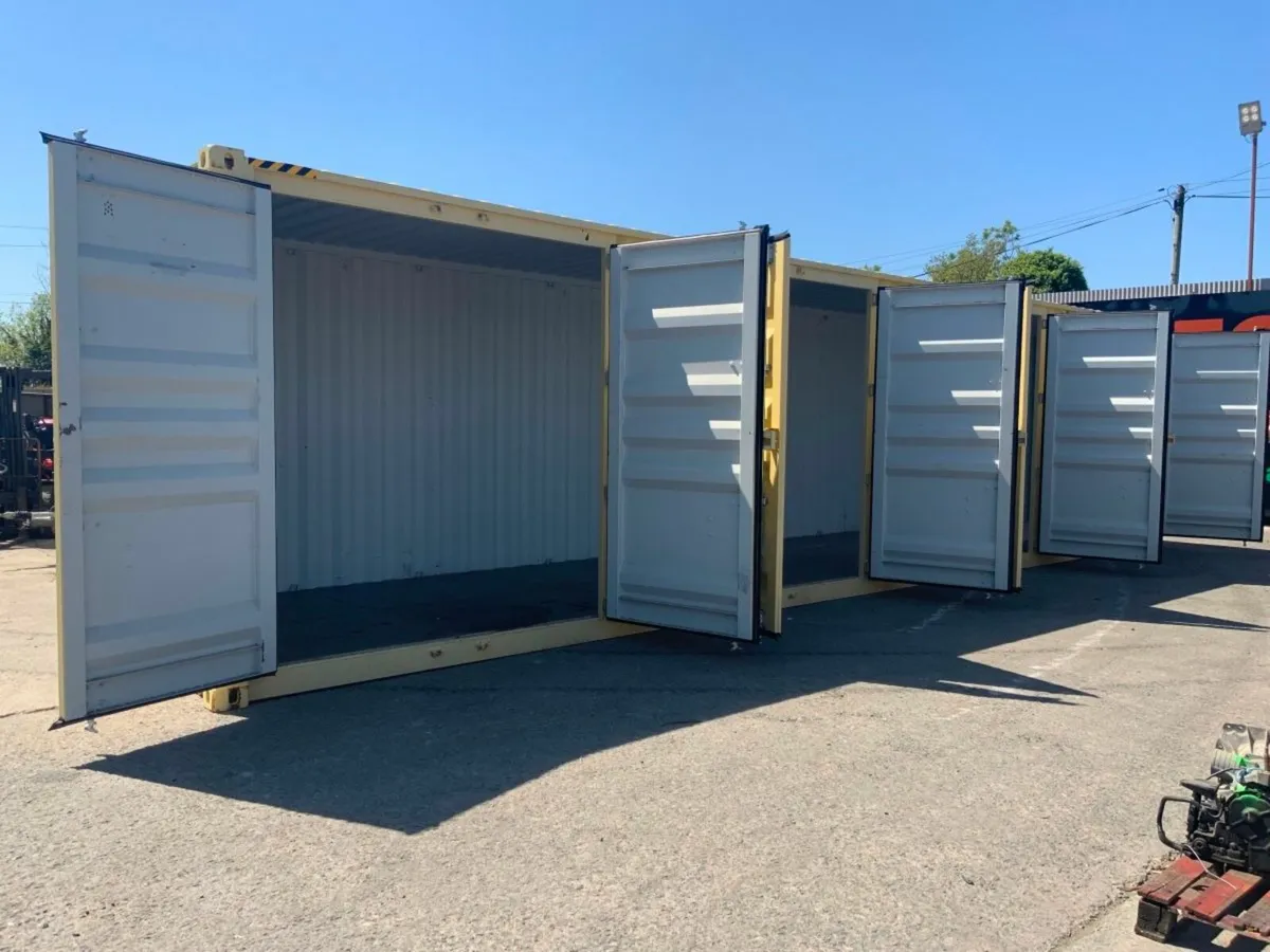 40ft HI CUBE SIDE DOOR SHIPPING CONTAINER...392. - Image 1