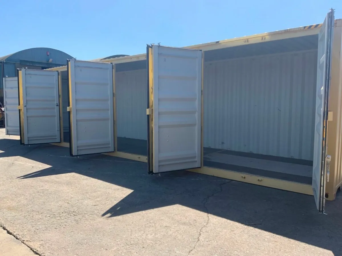 40ft HI CUBE SIDE DOOR SHIPPING CONTAINER...392. - Image 4