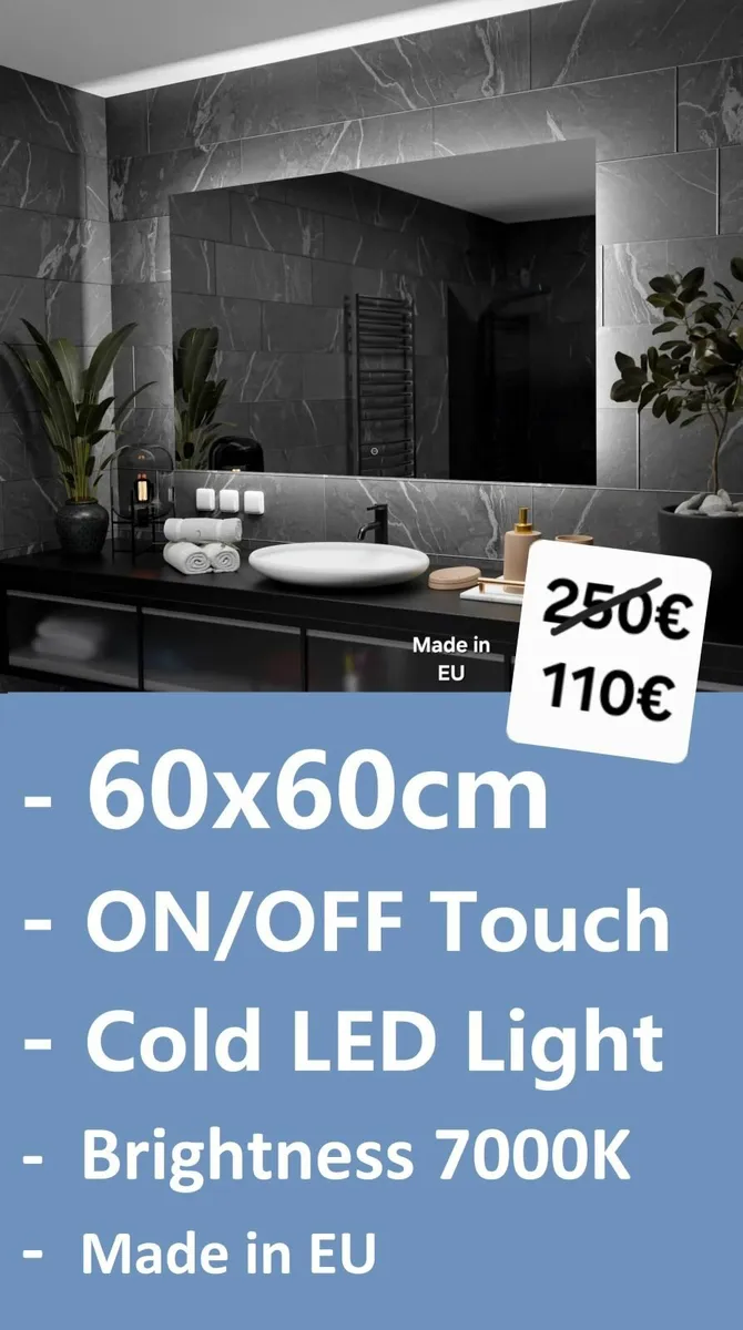 LED Bathroom Mirror - Image 2