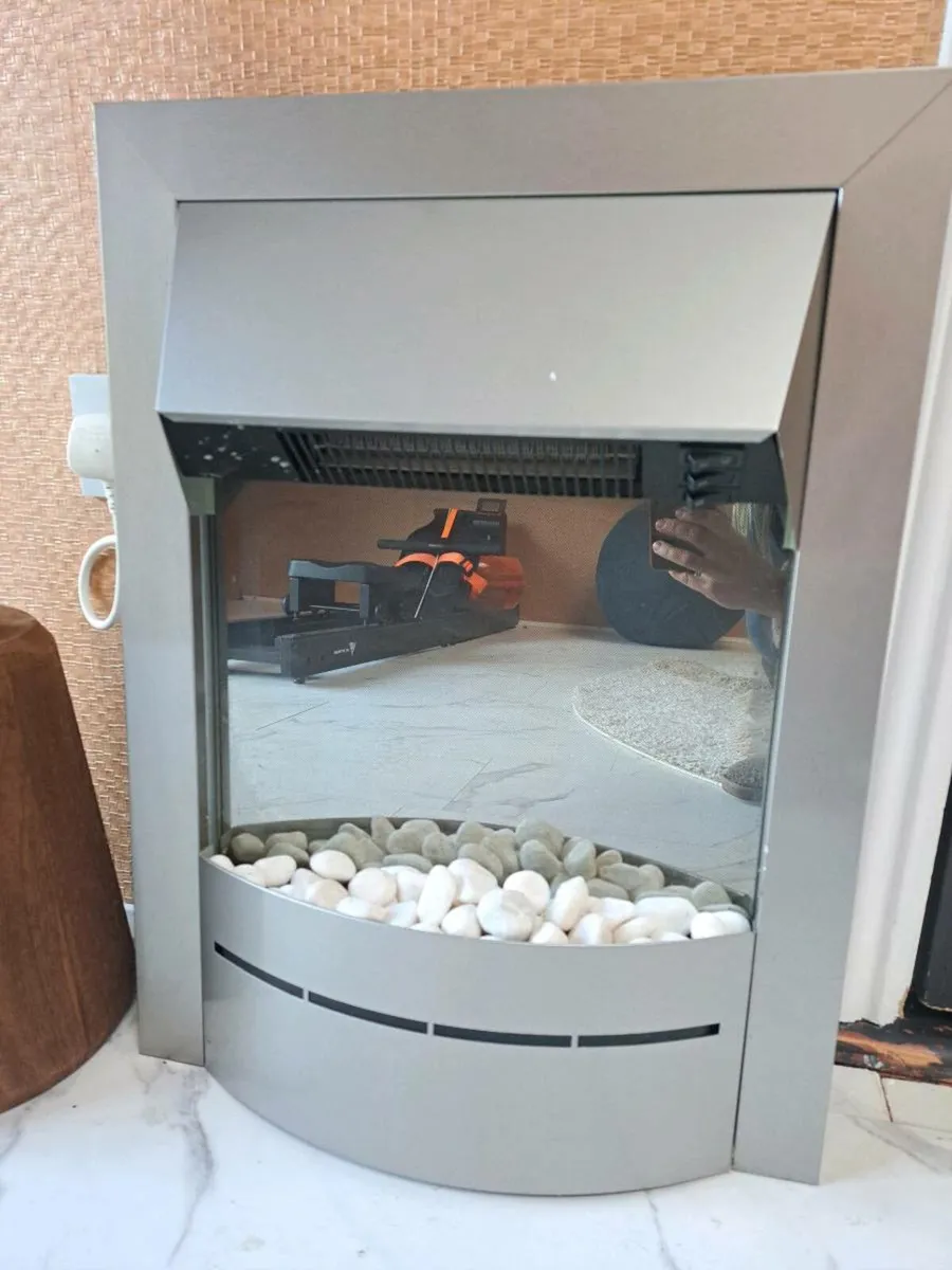 MONTCLAIR STAINLESS STEEL FIREPLACE - Image 1