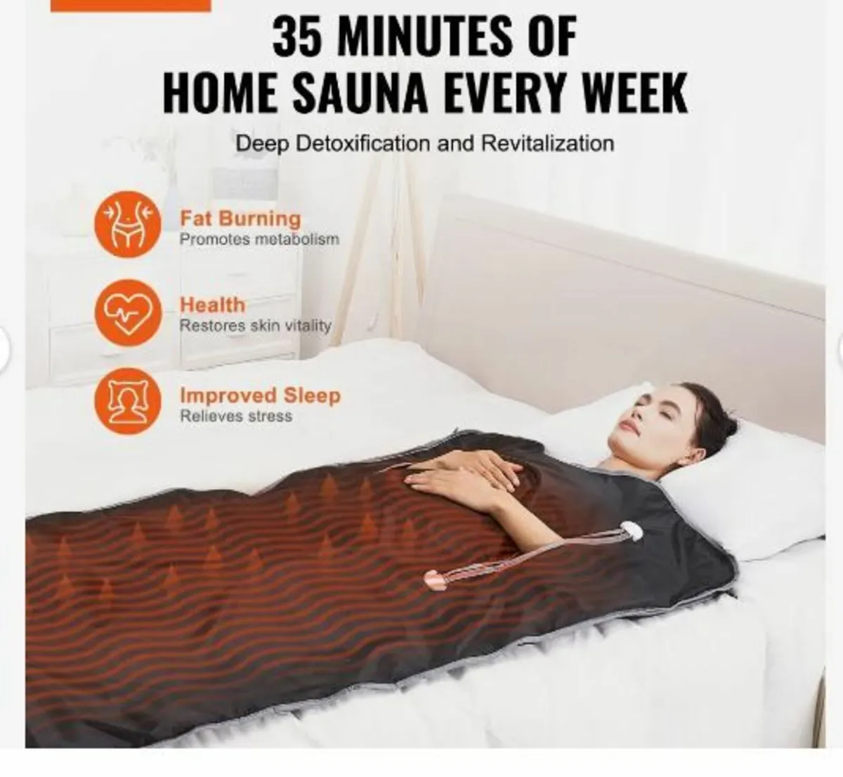 Sauna Blanket Far Infrared Heating - Image 3