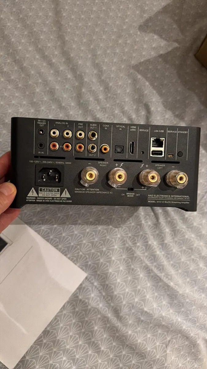 NAD M10v2 faulty - Image 1