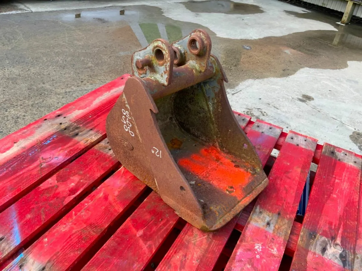 12" MINI DIGGER BUCKET......30mm PINS.... 30315 - Image 4