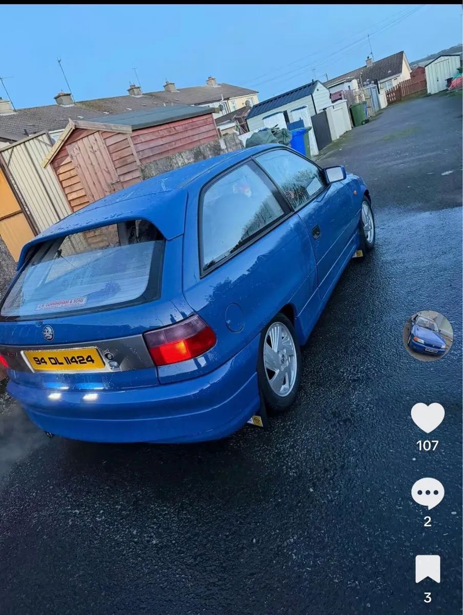 Vauxhall astra mk3 - Image 1