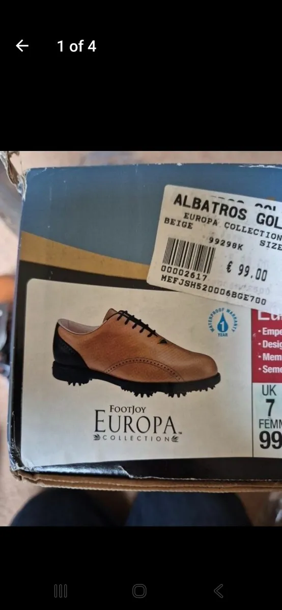 Joblot ladies/junior Golf shoes - Image 2