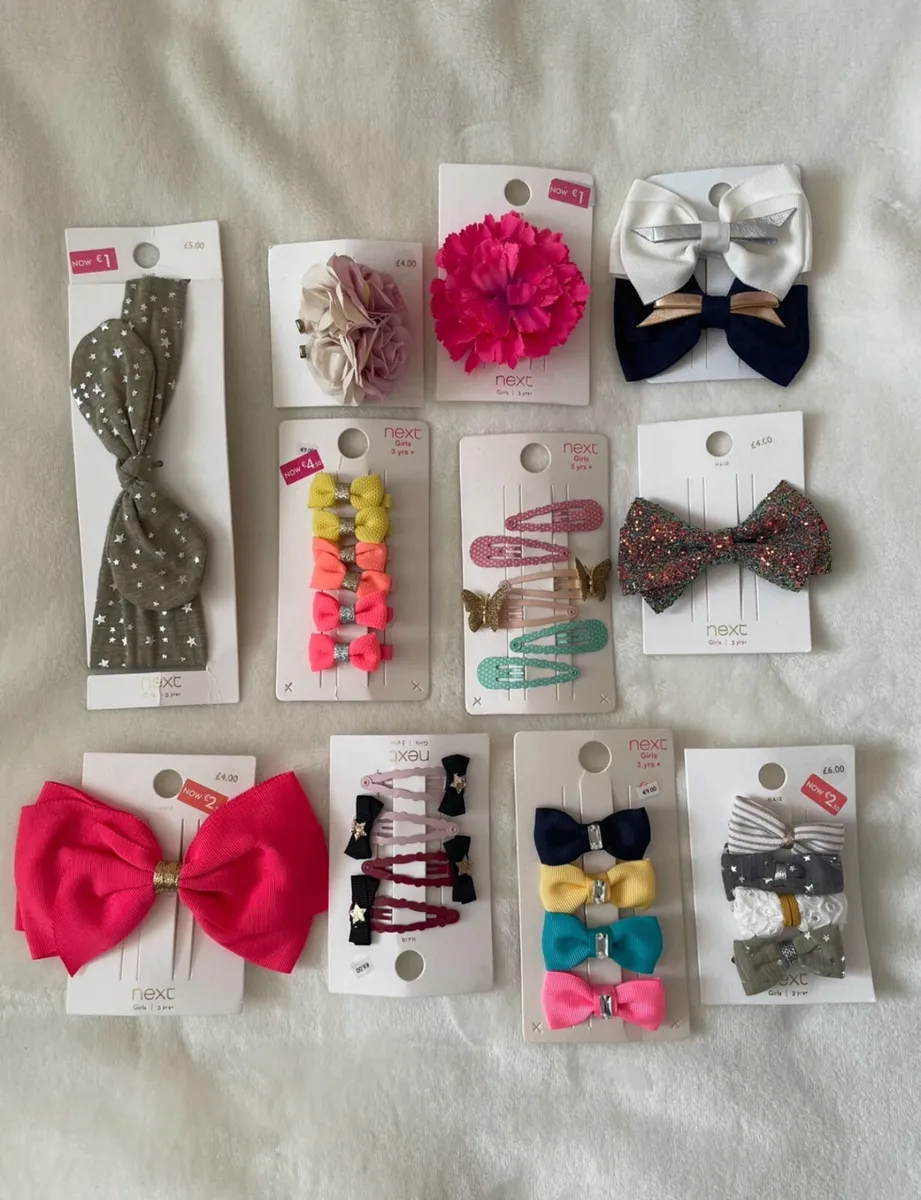 Next, hair accessories