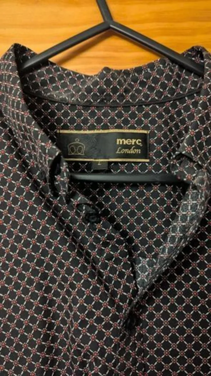 Men's Merc geometric print shirt - Image 2