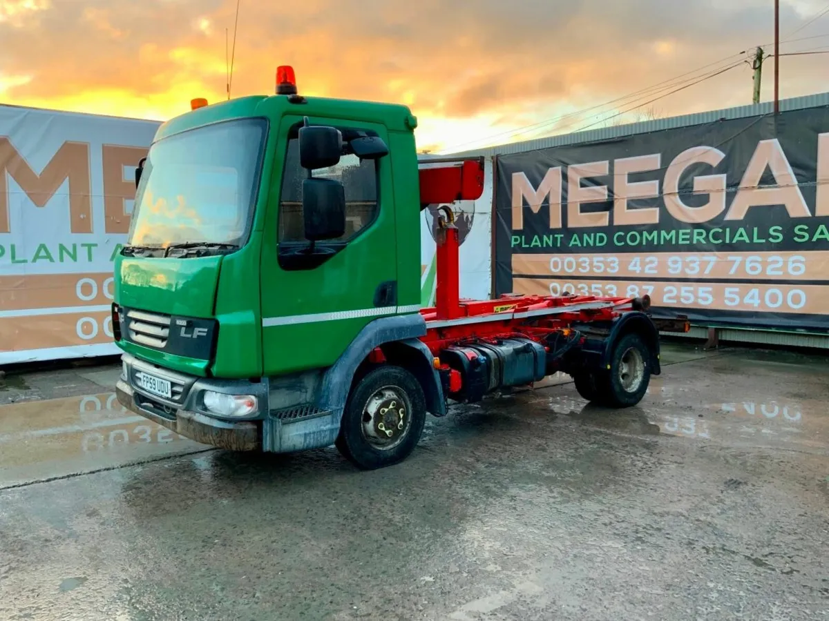 DAF LF 7.5t HOOK LOADER SKIP TRUCK - Image 3