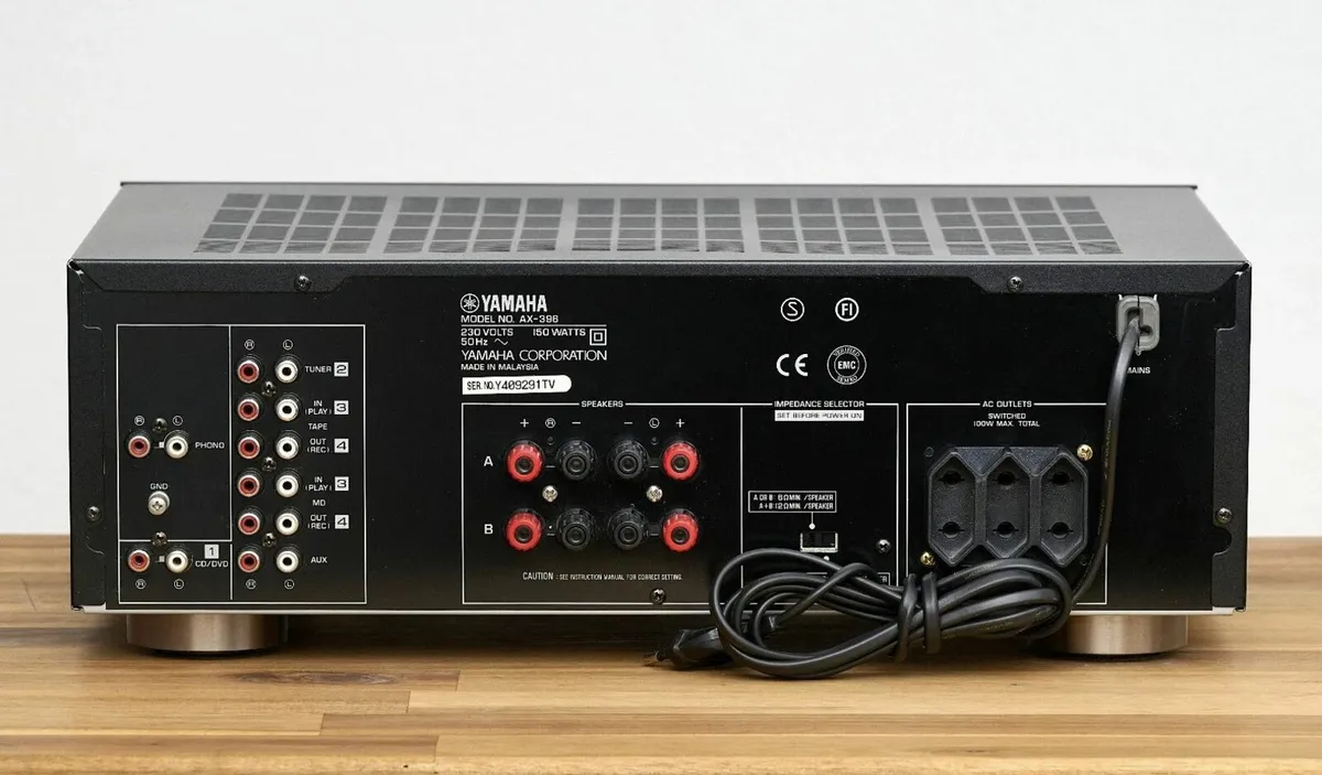 Yamaha Ax-396 Amplifier Stereo - Image 4