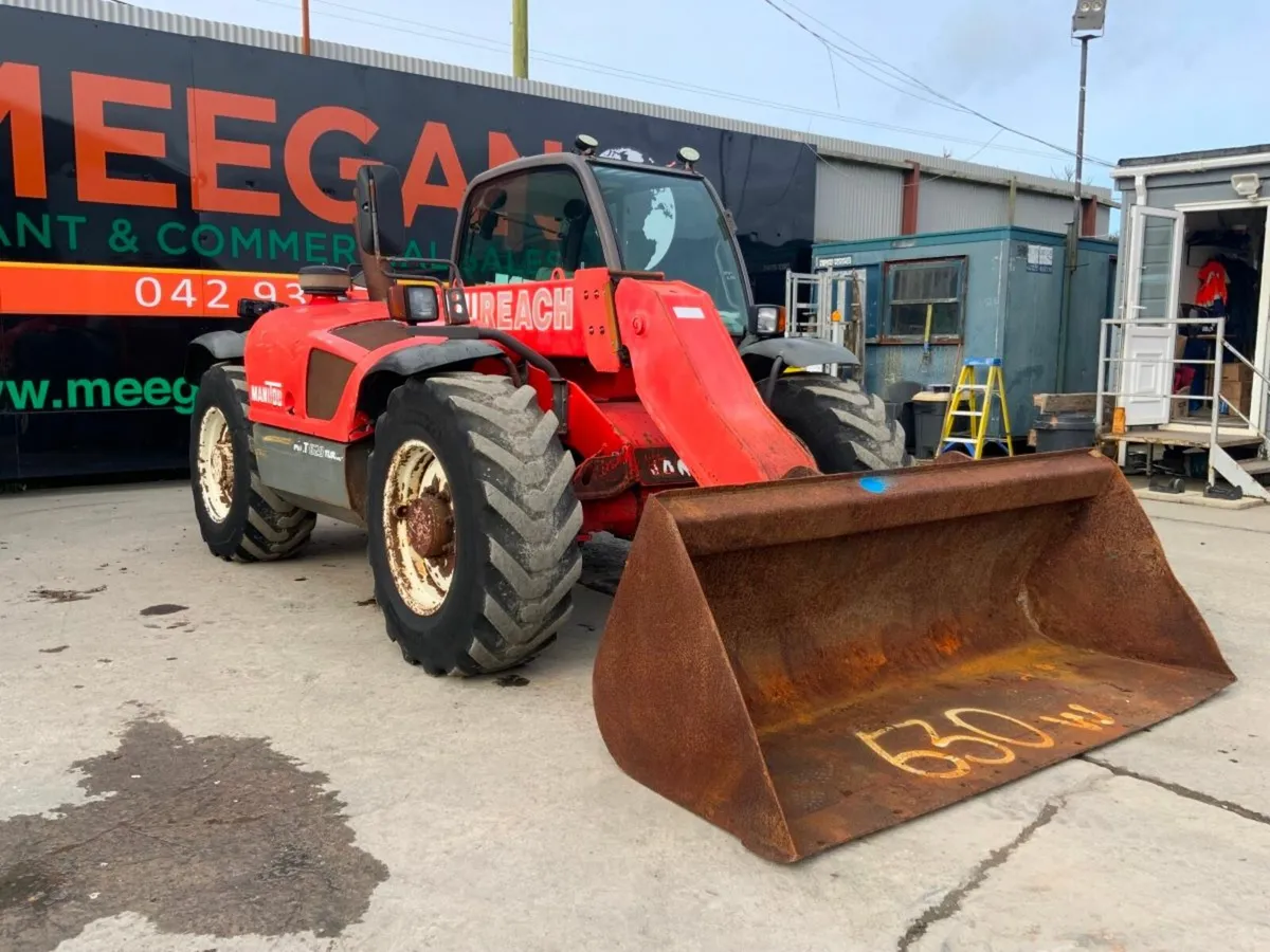 2000 MANITOU MLT 629t TELESCOPIC LOADER....715. - Image 4