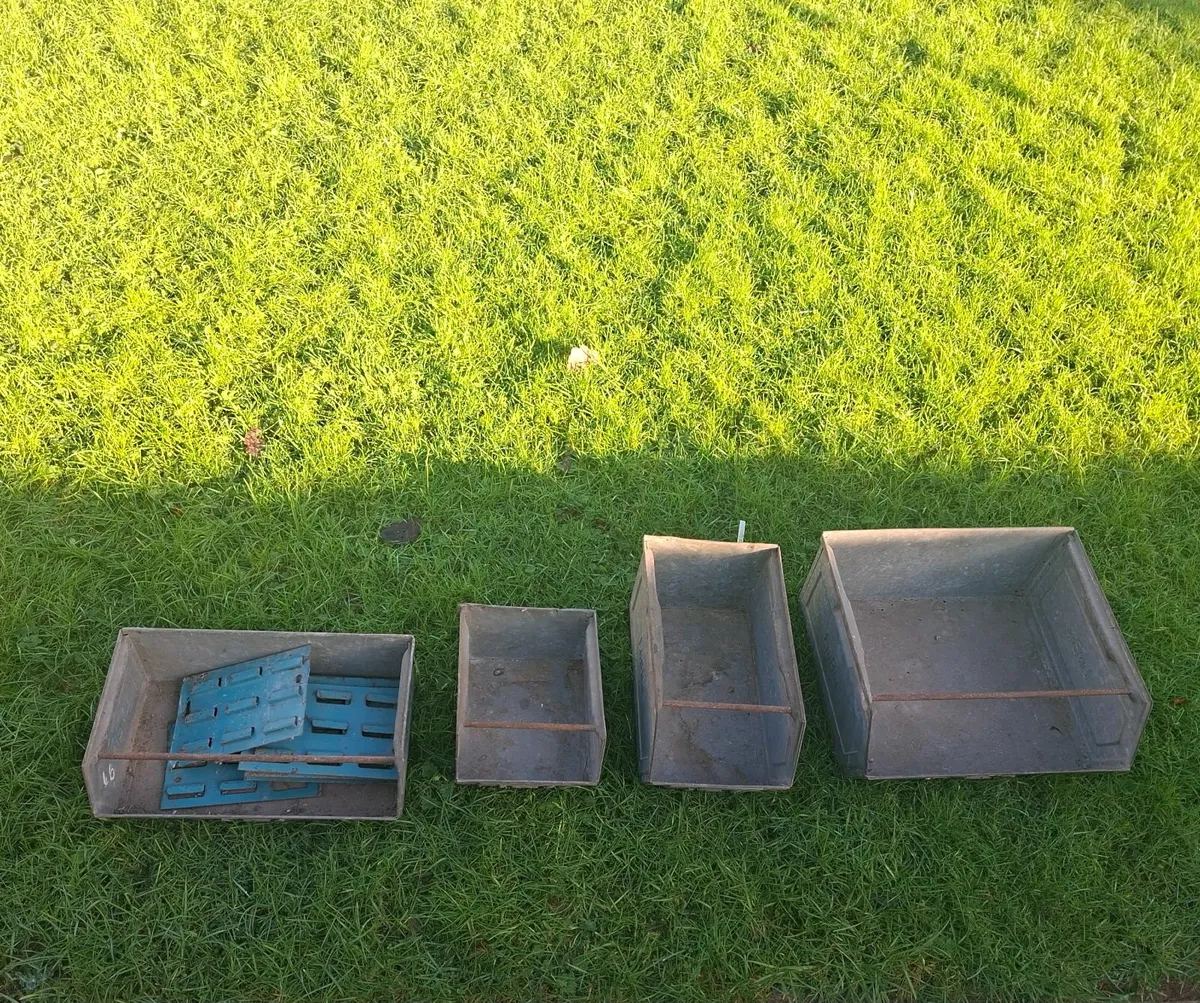 Metal storage bins - Image 4