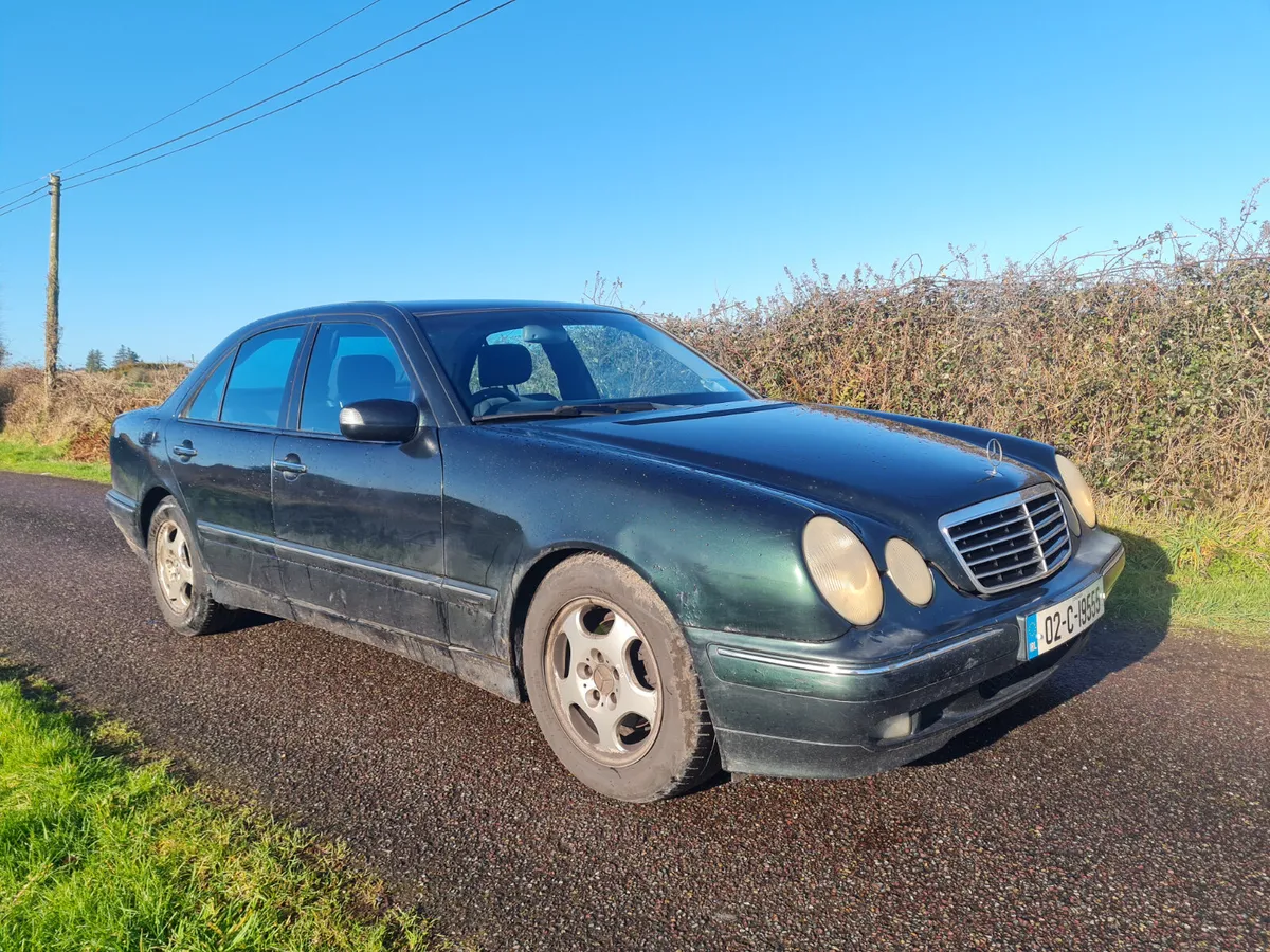 2002 Mercedes-Benz E220cdi read ad - Image 1