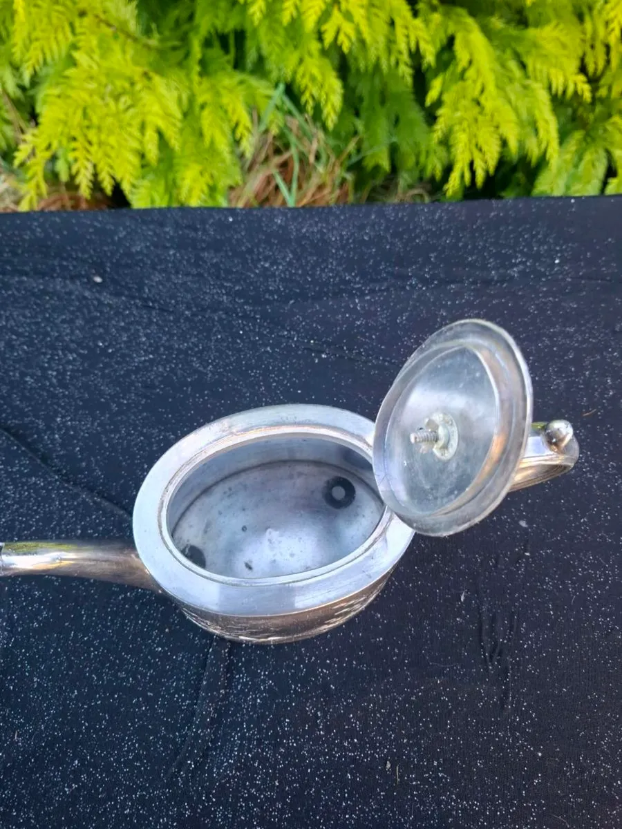 Platted silver tea pot - Image 2