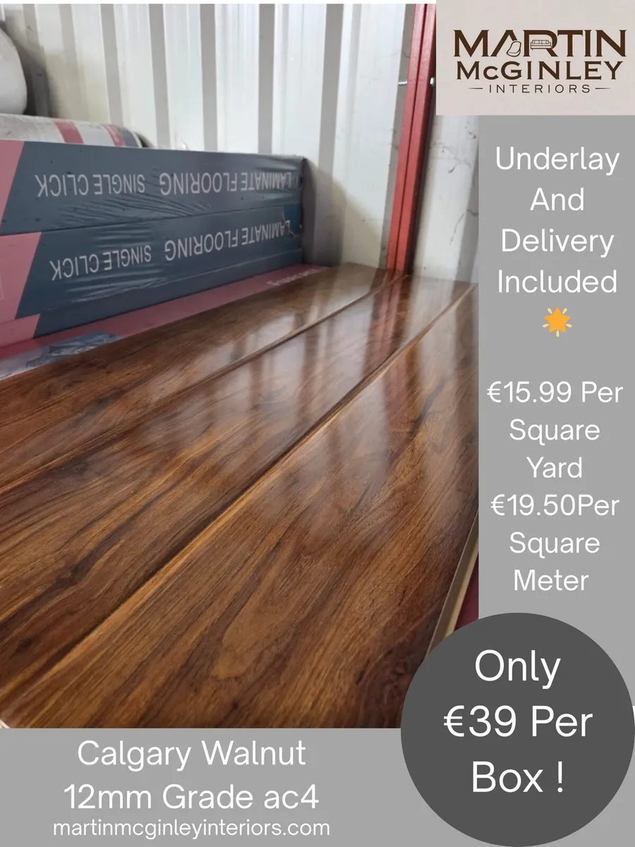 New Calgary Walnut Flooring 12mm - Image 4