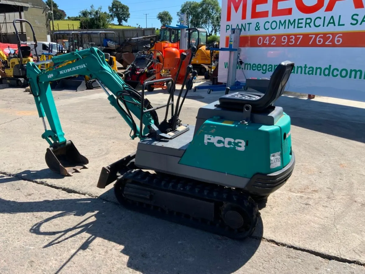 KOMATSU PC03-01 MICRO DGGER.....1529hrs....1920. - Image 3