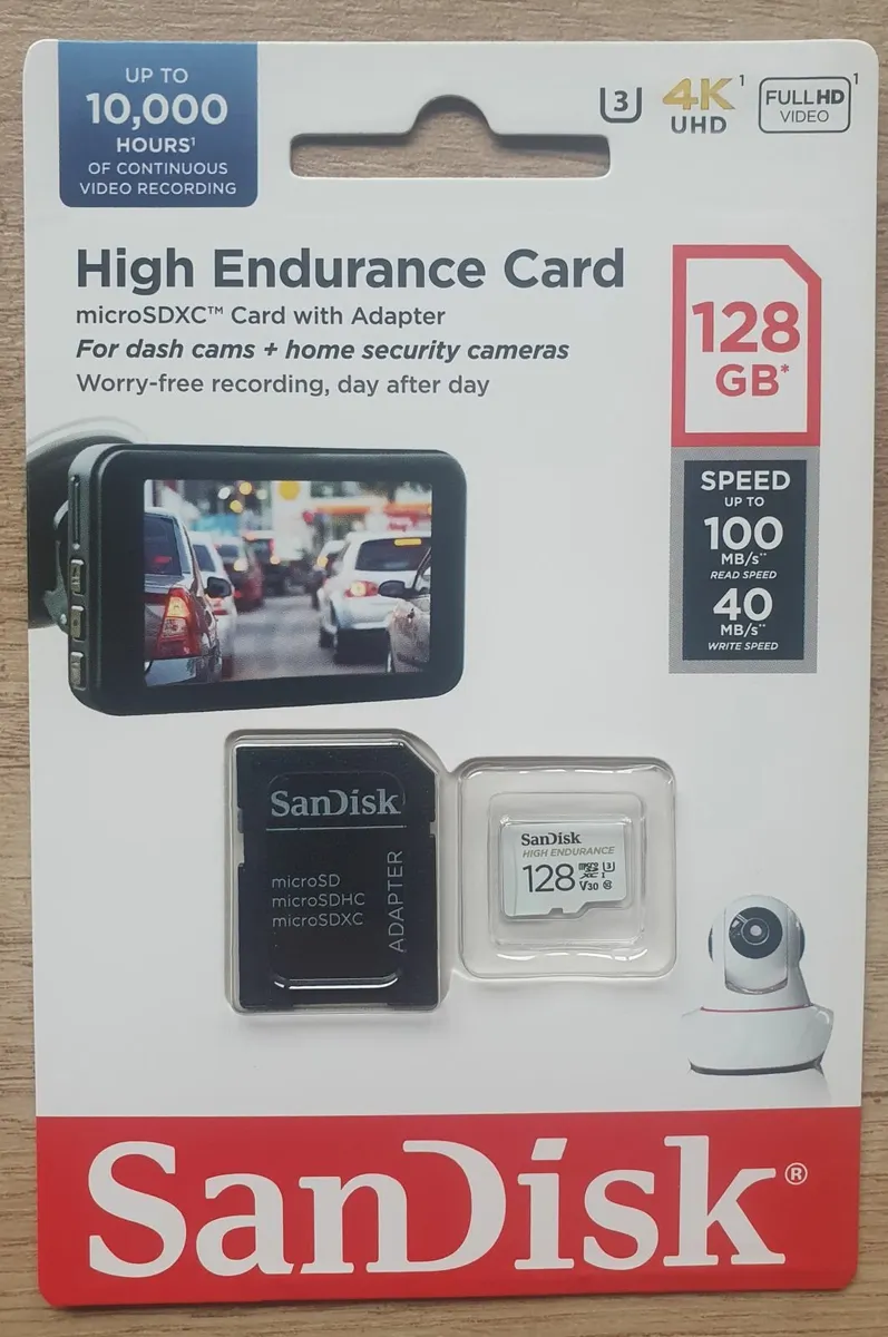 SanDisk128GB High Endurance microSD - Image 4