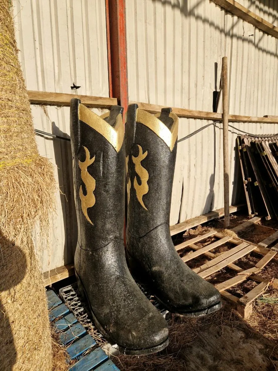 Giant cowboy boots - Image 3
