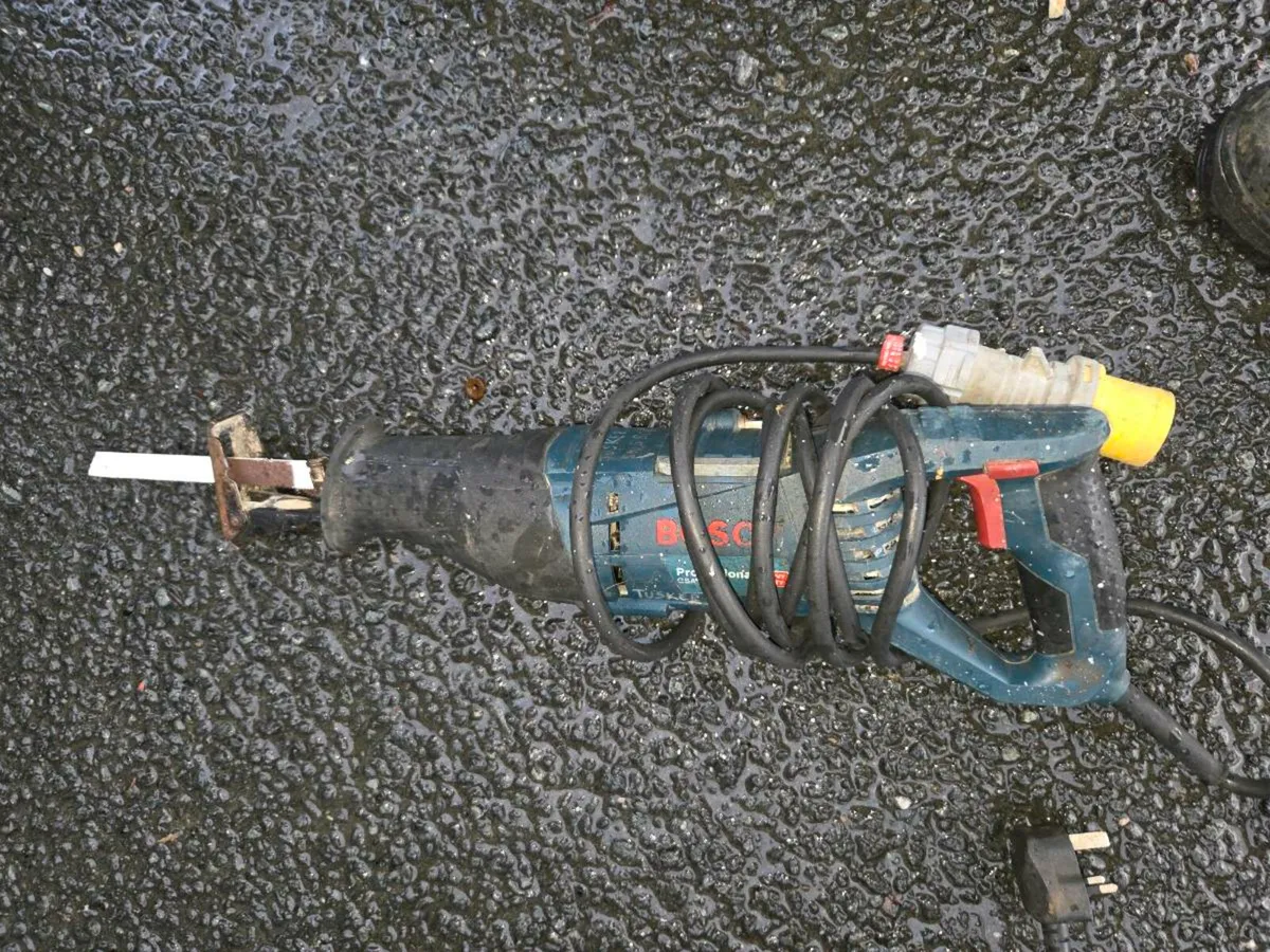 Angle grinder and recuperating saw - Image 3