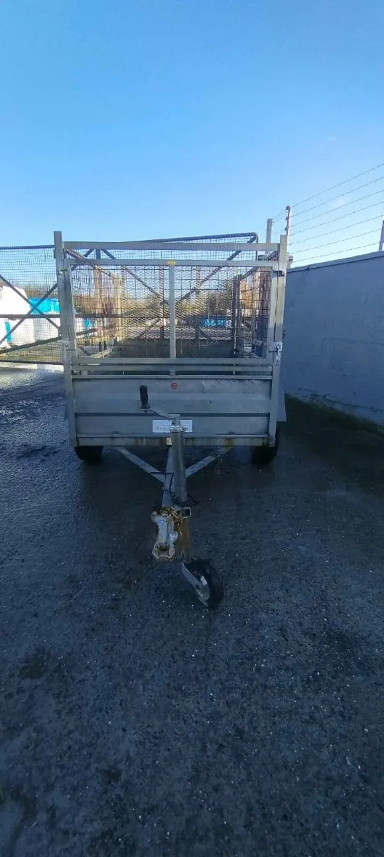 bilders trailer 7 by 4 with side creels for sale - Image 2