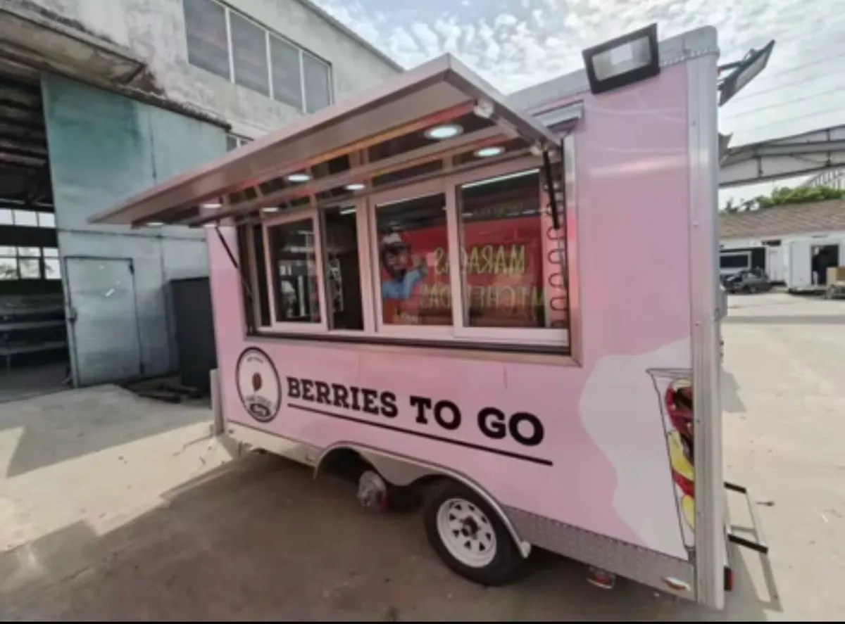 Brand new 3M ice cream trailer all equipped inc - Image 2