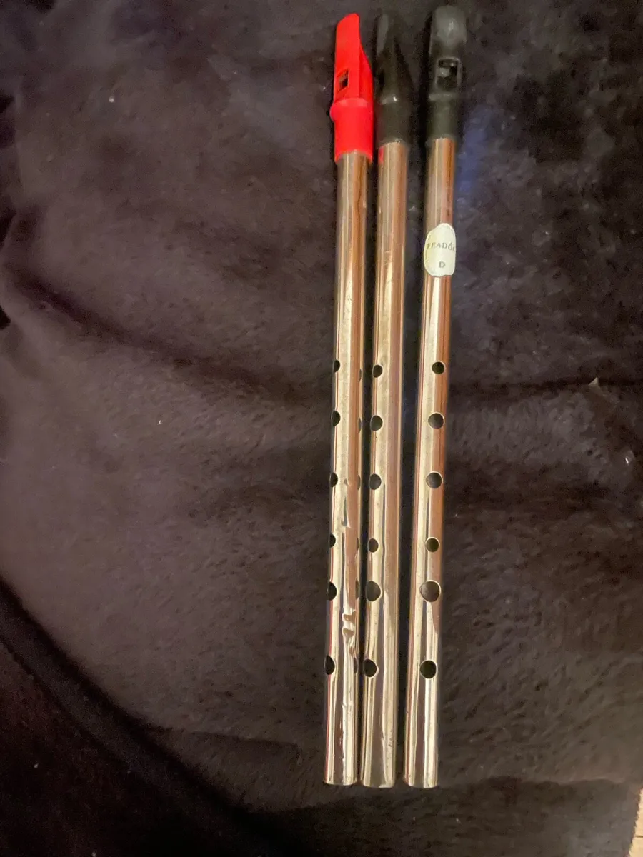 Three tin whistles - Image 2