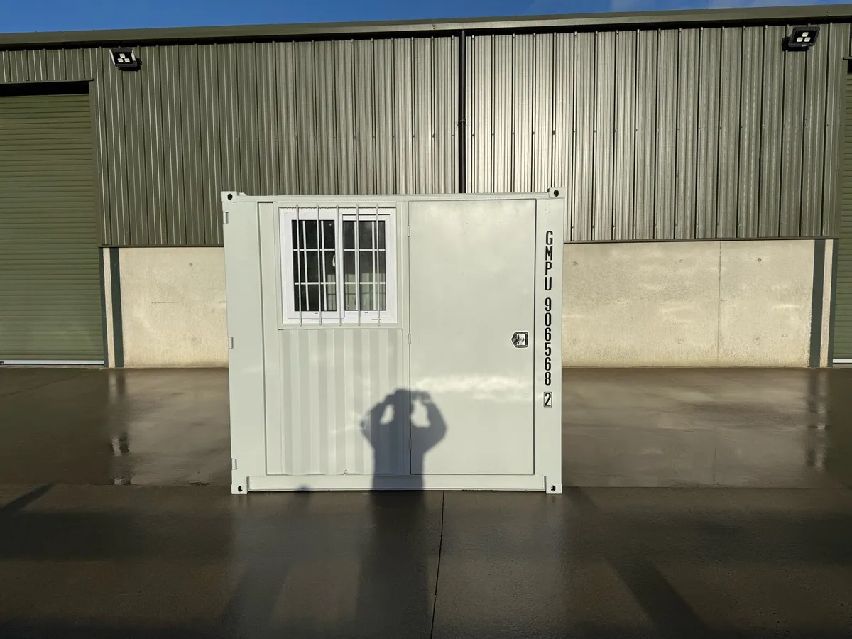 New unused 8ft mini storage container - Image 2