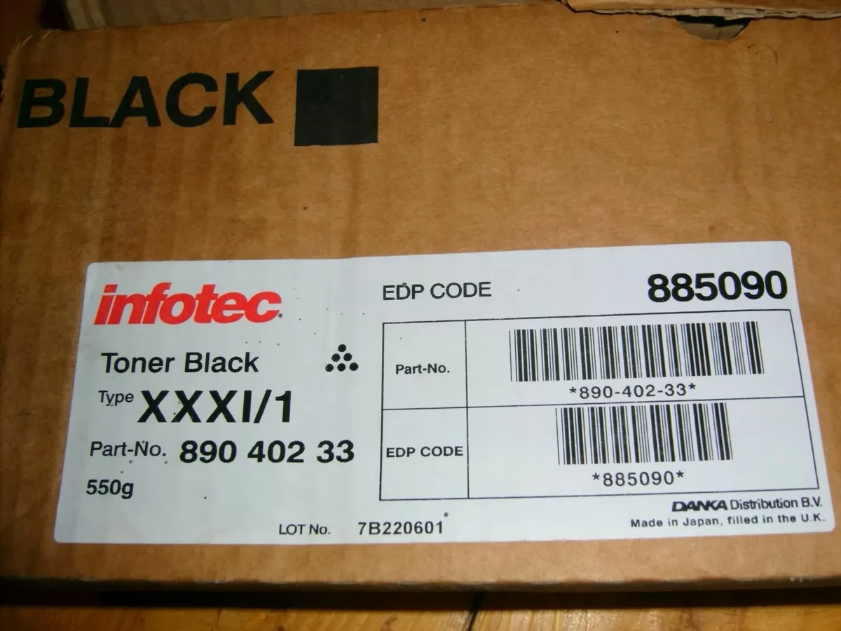 infotec black toner - Image 2