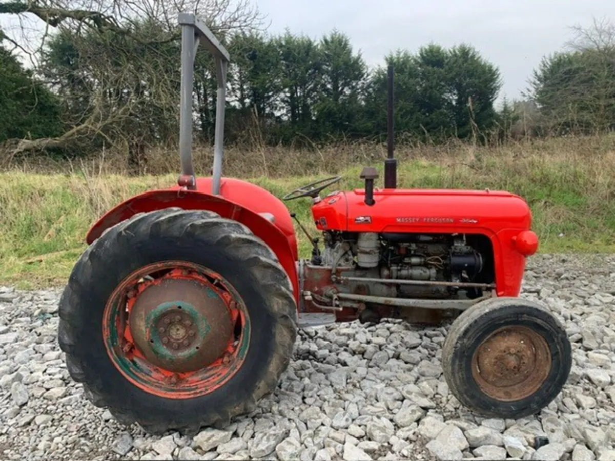 MF 35X C/W ROLLBAR, 3CYL - Image 4