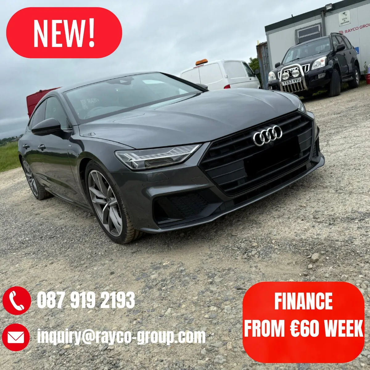 Black Edition Audi A7 2020 S-Line 40 TDI - Image 1