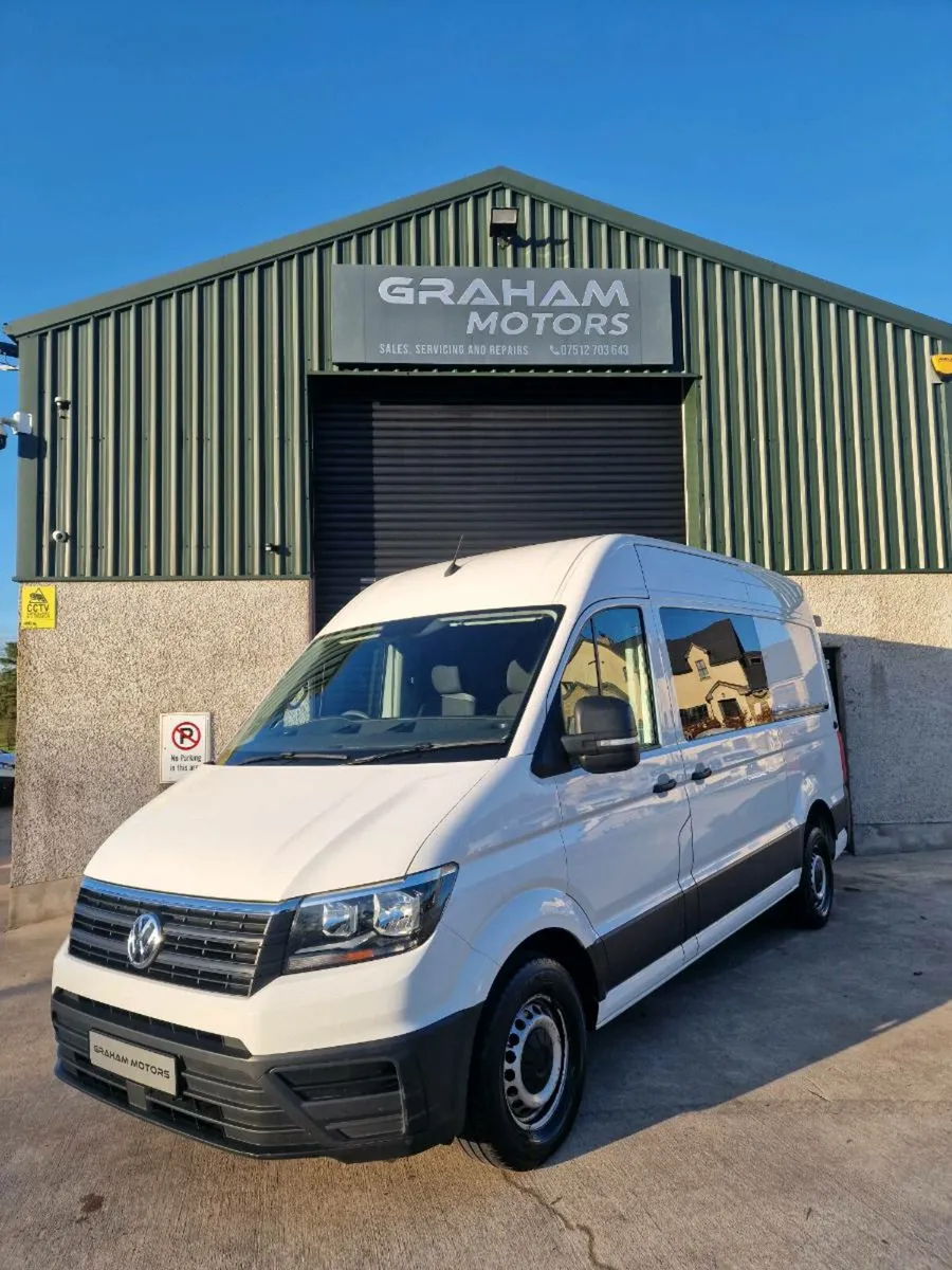 Vw Crafter 177 BHP RWD, Crew cab 6 seats - Image 1