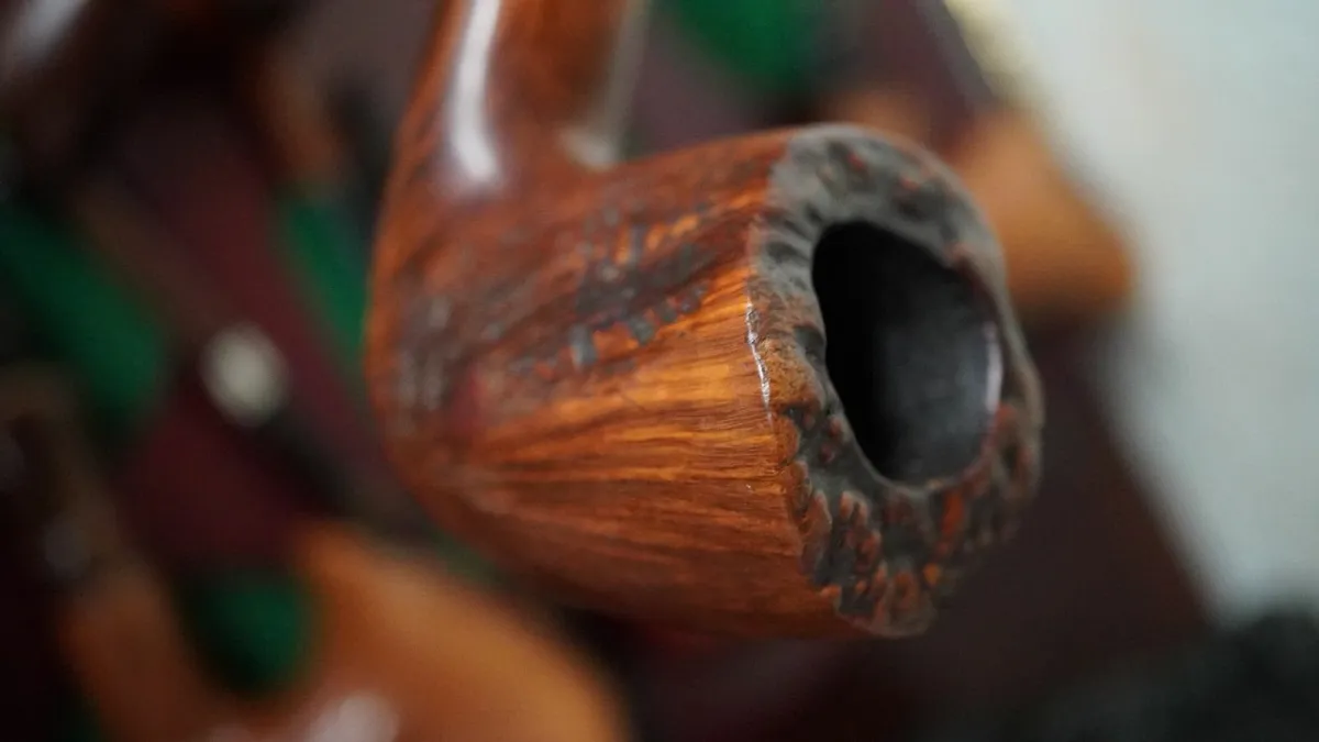 Selection of Vitage Tobacco Smoking Pipes - Image 3