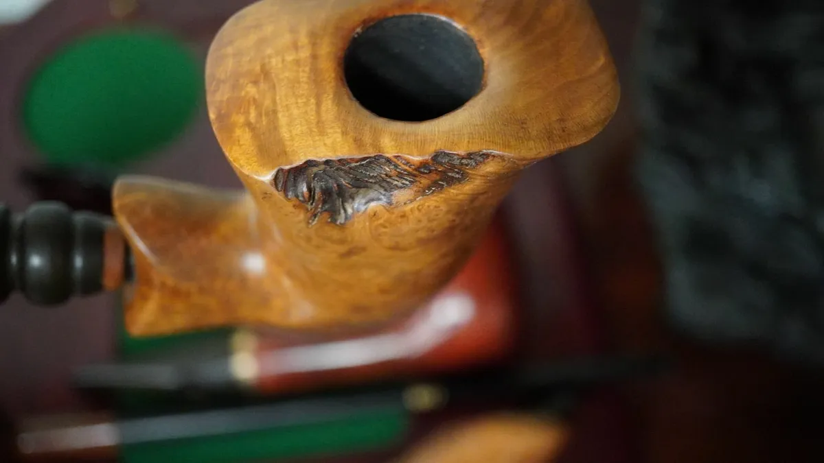 Selection of Vitage Tobacco Smoking Pipes - Image 4