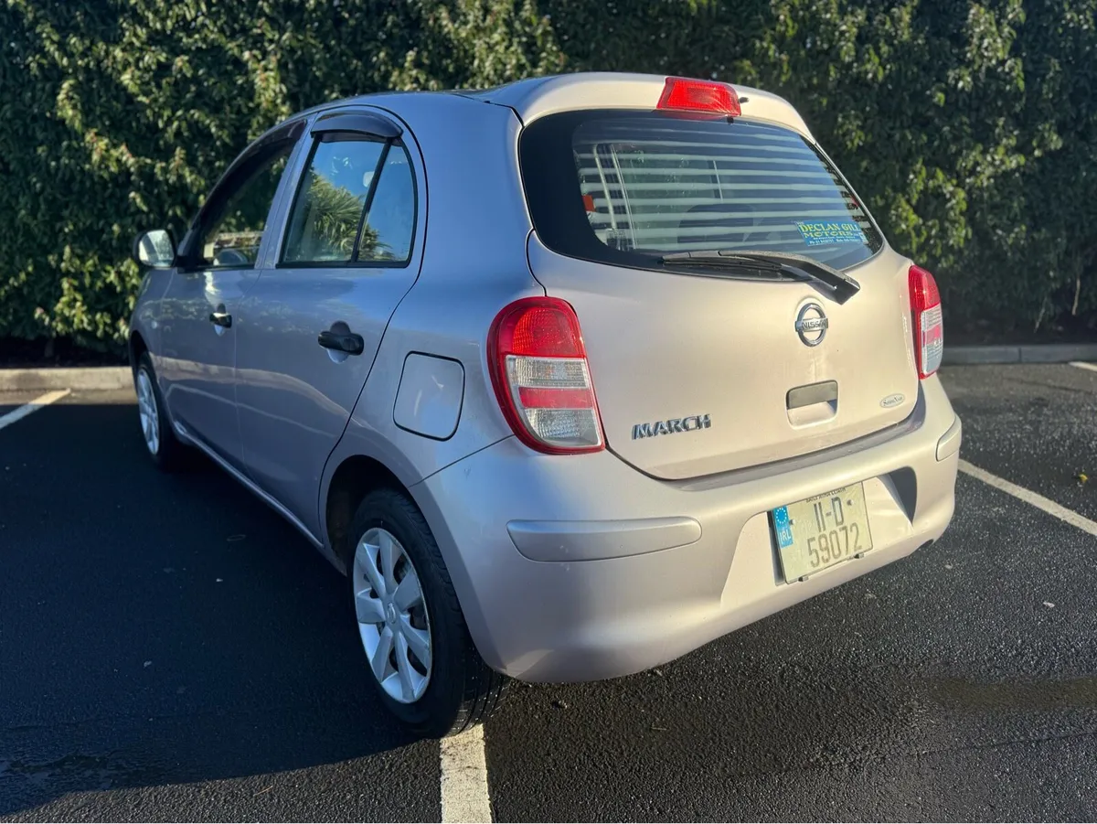 NISSAN MARCH *AUTOMATIC *NEW NCT *LOW MILEAGE - Image 2
