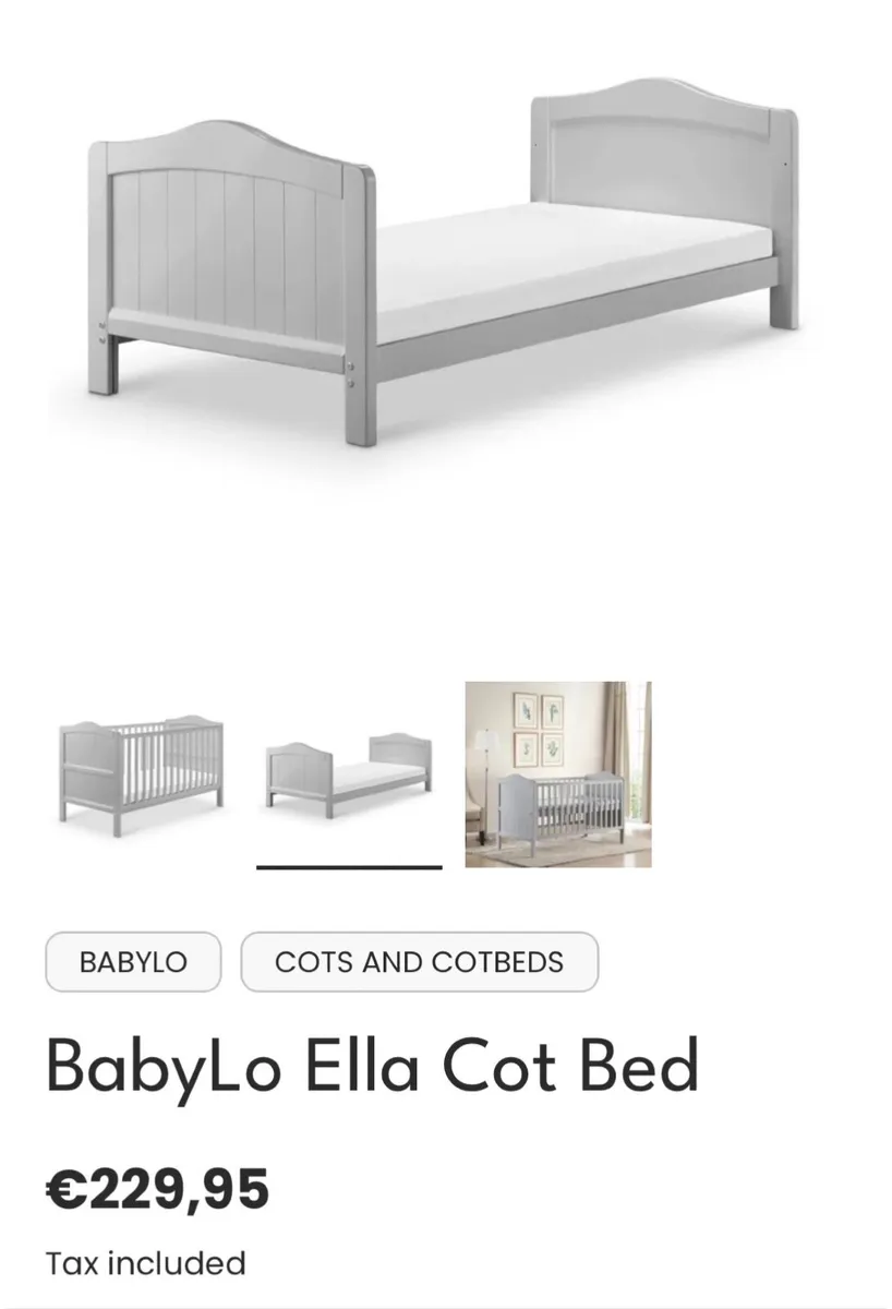 Cot bed - Image 3